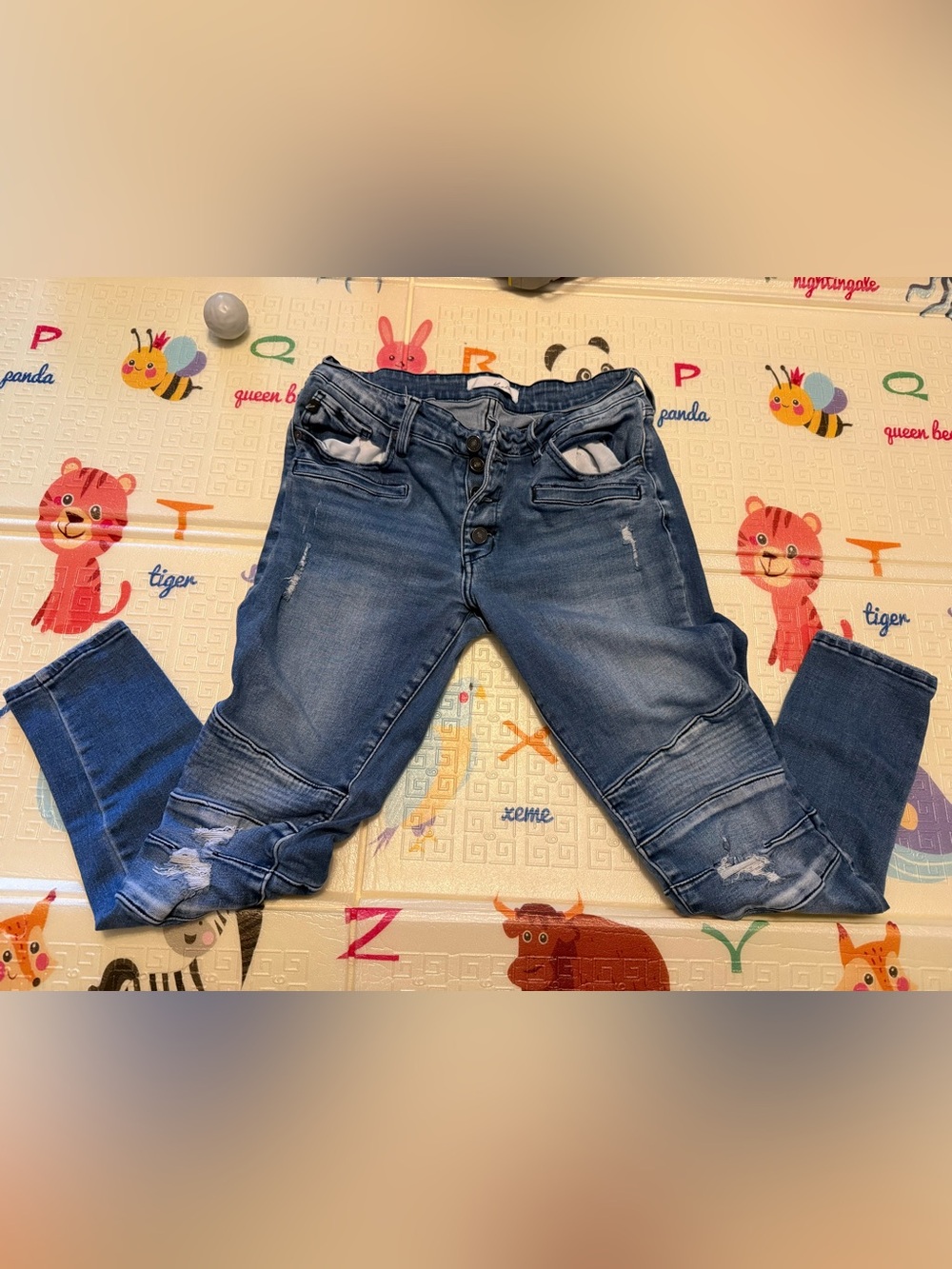 KanCan  Distressed Blue Jeans
